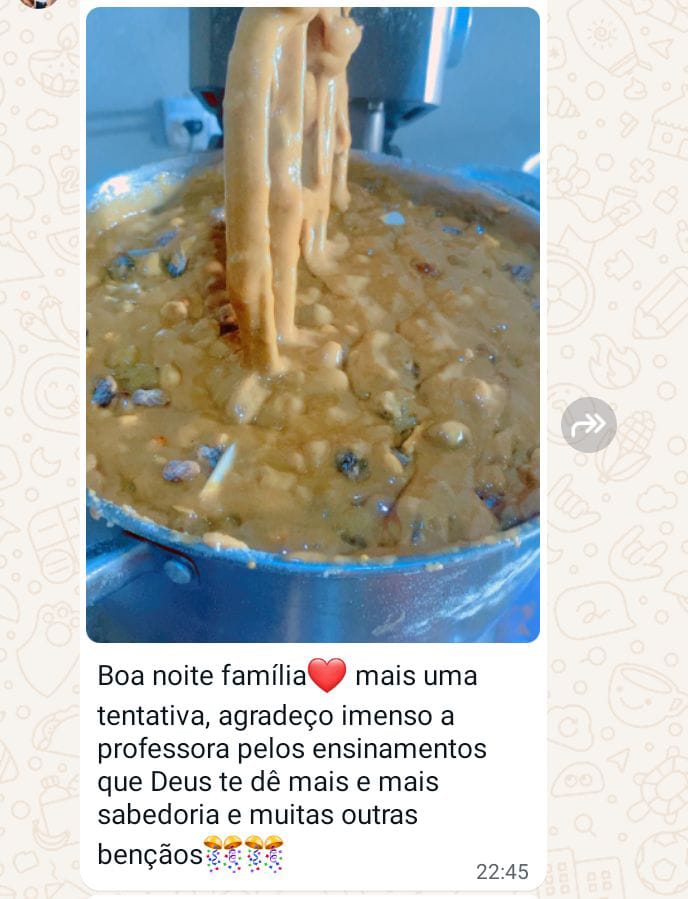 Depoimento de Aluna abençoada
