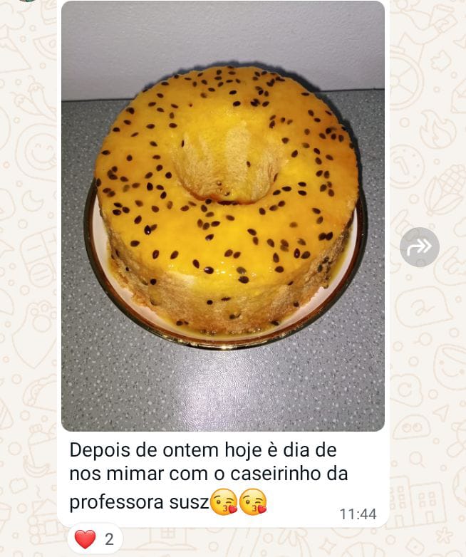 Depoimento de Aluna apaixonada